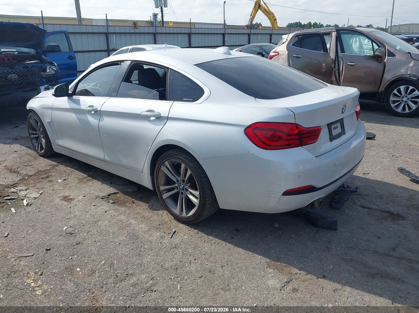 Vin: wba4j1c57kbm13372, lot: 46158772, bmw 430i gran coupe 20193