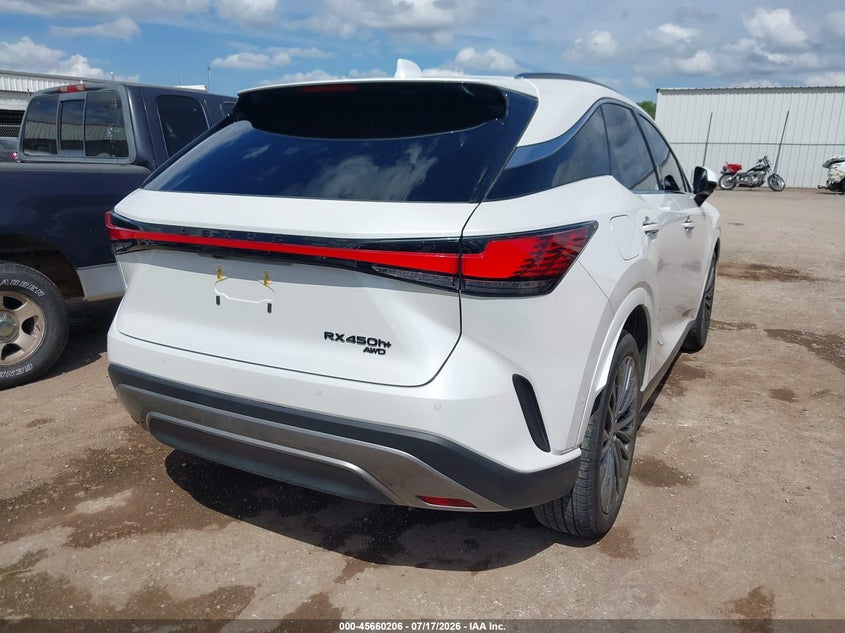 Vin: jtjcjmga3t2039655, lot: 46158778, lexus rx 450h+ luxury 20264