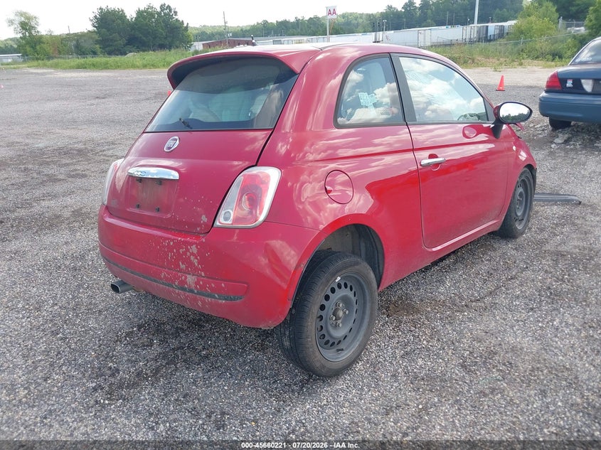 2013 FIAT 500 auction photo 4