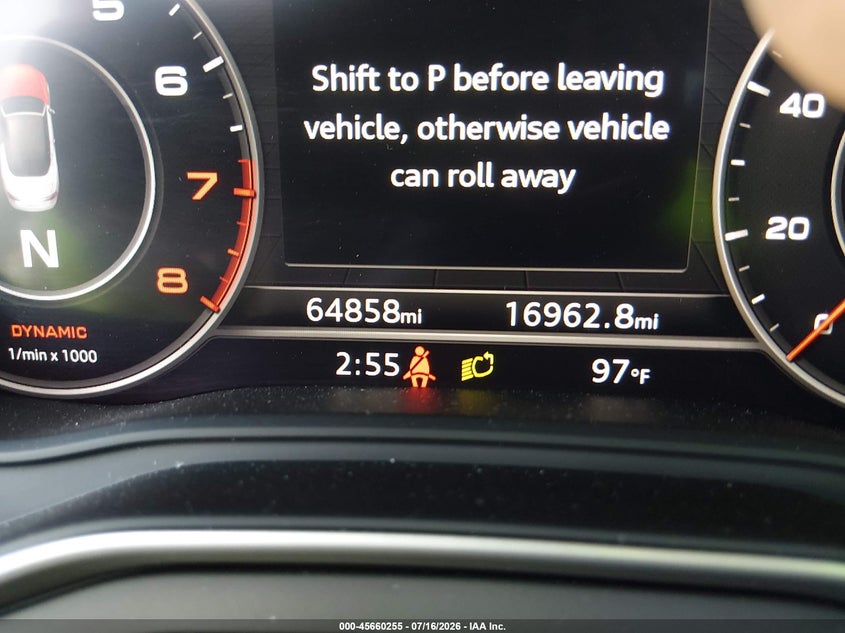 AUDI A5 2019 VIN WAUYNGF55KN011465