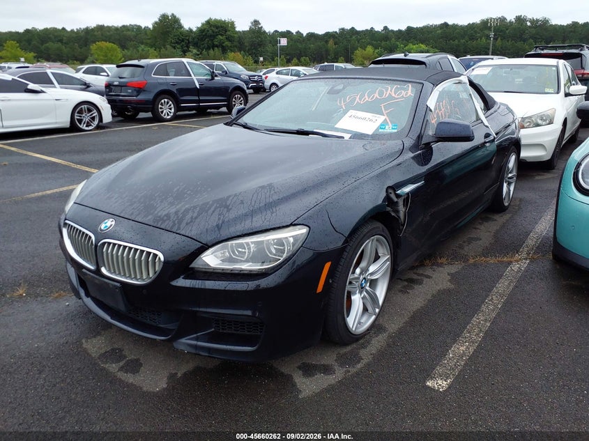 Vin: wbayp1c51fd217101, lot: 46158834, bmw 650i xdrive 20152