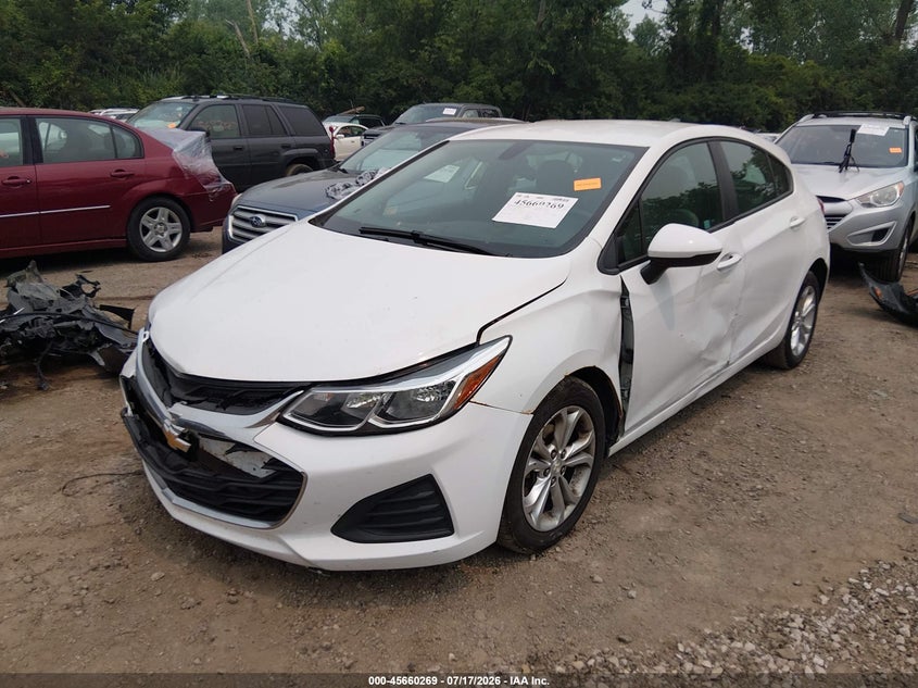CHEVROLET CRUZE 2019 VIN 3G1BC6SM3KS533788