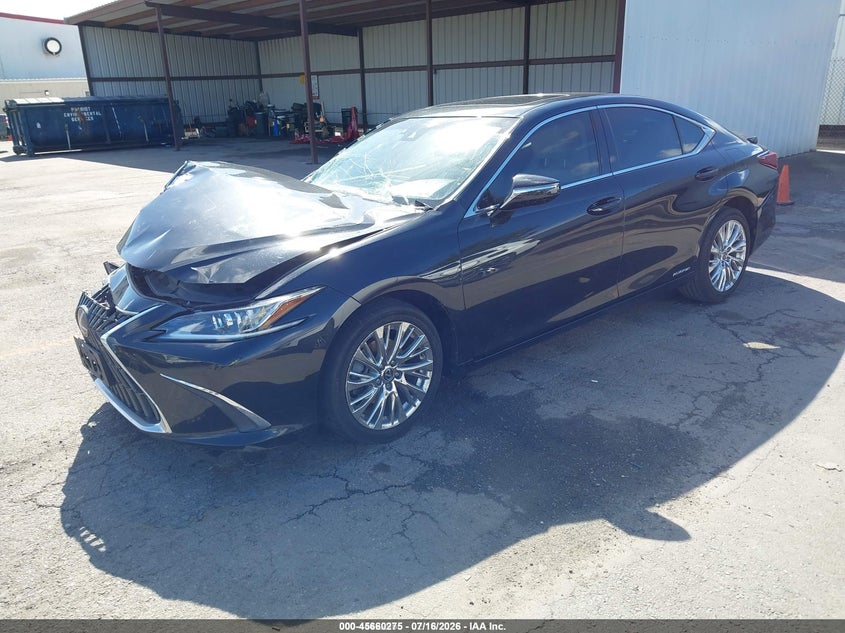 2022 Lexus ES, Right Front, IAAI, VIN 58ADA1C13NU013693 — photo 2