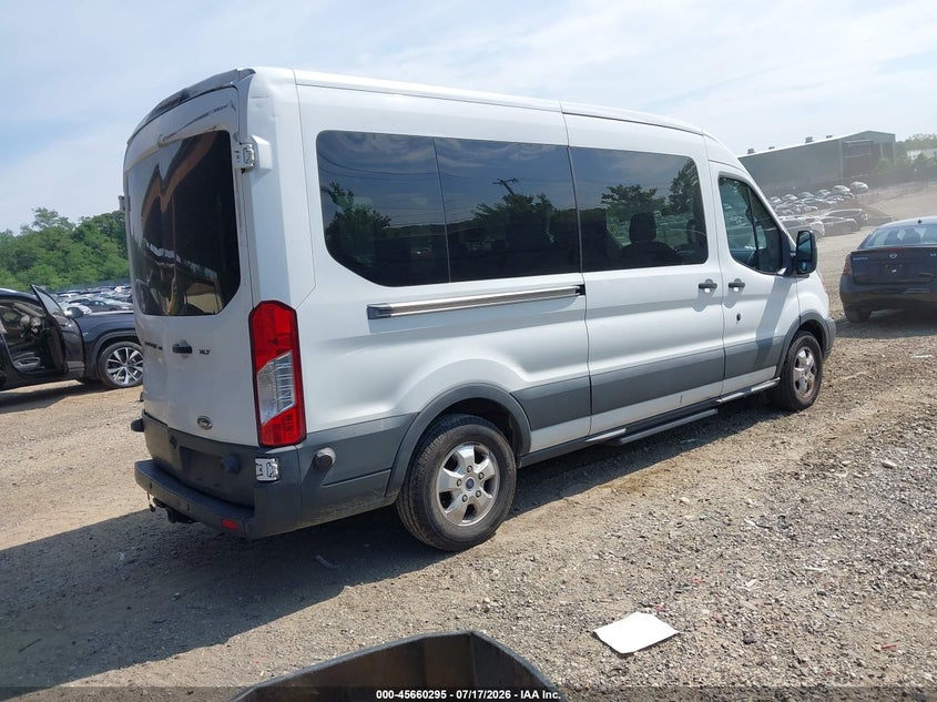 Vin: 1fbax2cm2hka61865, lot: 46158868, ford transit-350 xlt 20174