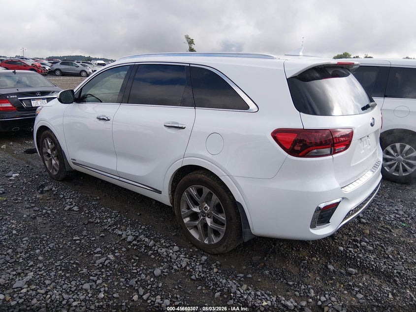 Vin: 5xypkda50kg461660, lot: 46158879, kia sorento 3.3l sxl 20193