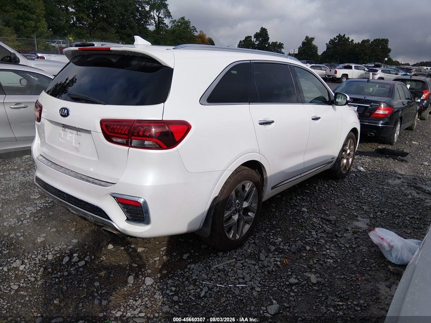 Vin: 5xypkda50kg461660, lot: 46158879, kia sorento 3.3l sxl 20194