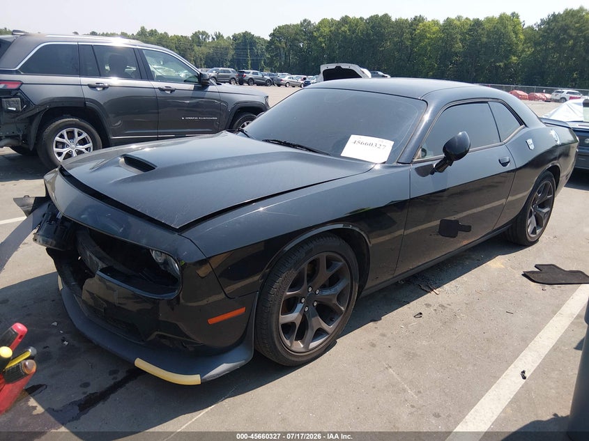 2019 Dodge Challenger, Удар спереди, IAAI, VIN 2C3CDZJG5KH759490 — фото 2