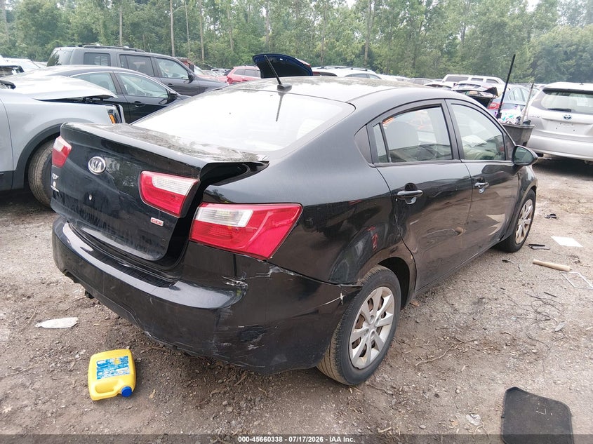 Vin: knadm4a39d6126413, lot: 46158910, kia rio lx 20134
