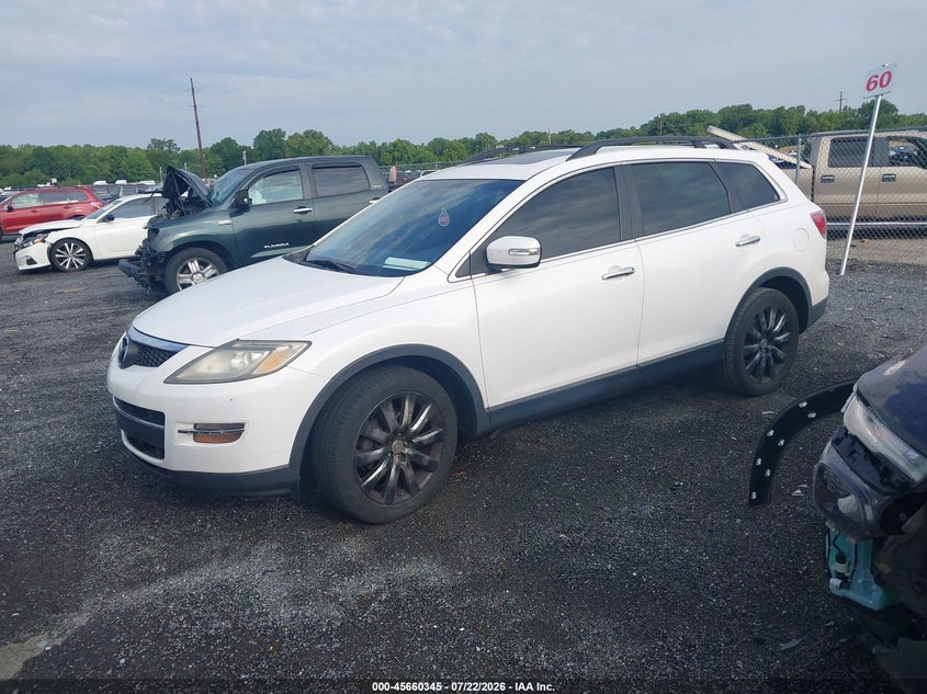2008 Mazda CX-9, Обычный износ, IAAI, VIN JM3TB38VX80128449 — фото 2