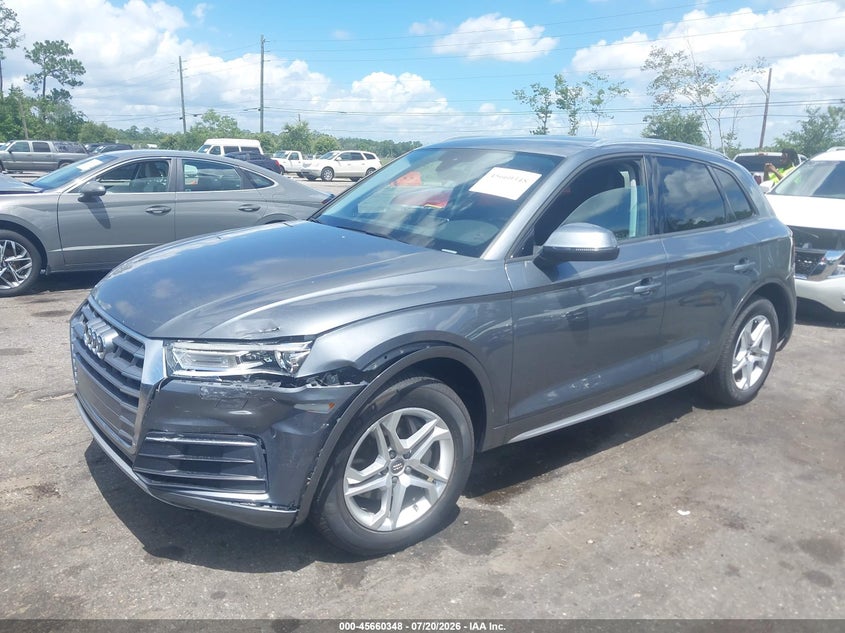 Vin: wa1anafy6j2219411, lot: 46158920, audi q5 2.0t premium 20182