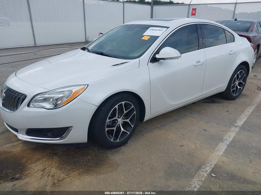 Vin: 2g4gl5ex9h9141350, lot: 46158933, buick regal turbo sport touring 20172