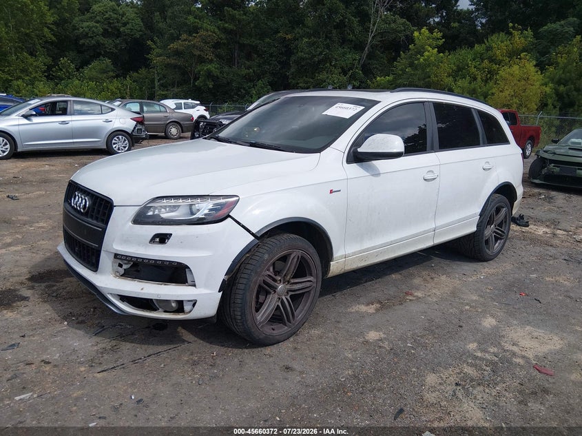 Vin: wa1dgafe6fd016737, lot: 46158944, audi q7 3.0t s line prestige 20152