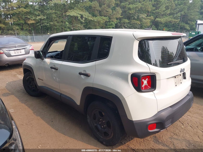 2017 JEEP RENEGADE auction photo 3