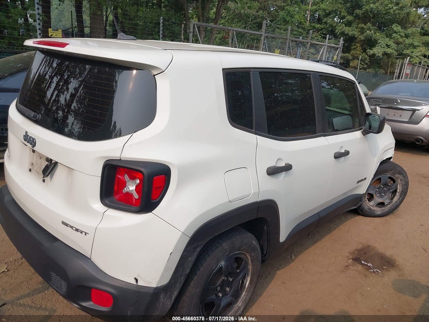 2017 JEEP RENEGADE auction photo 4