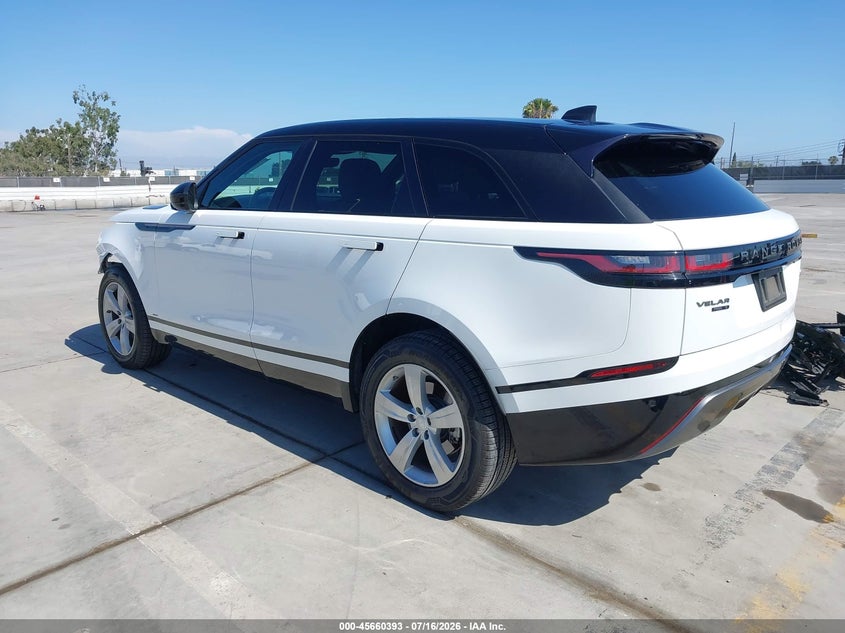 Vin: salyk2ex1la290352, lot: 46158965, land rover range rover velar p250 r-dynamic s 20203