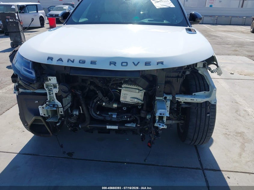 2020 Land Rover Range Rover Velar P250 R-Dynamic S VIN: SALYK2EX1LA290352 Lot: 45660393
