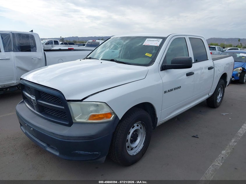 Vin: 1c6rd6kp3cs265679, lot: 46158966, ram 1500 st 20122