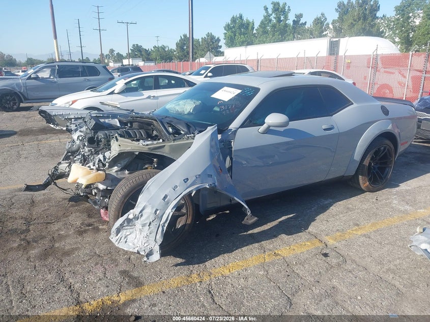 Vin: 2c3cdzfj5nh214866, lot: 46158996, dodge challenger r/t scat pack widebody 20222