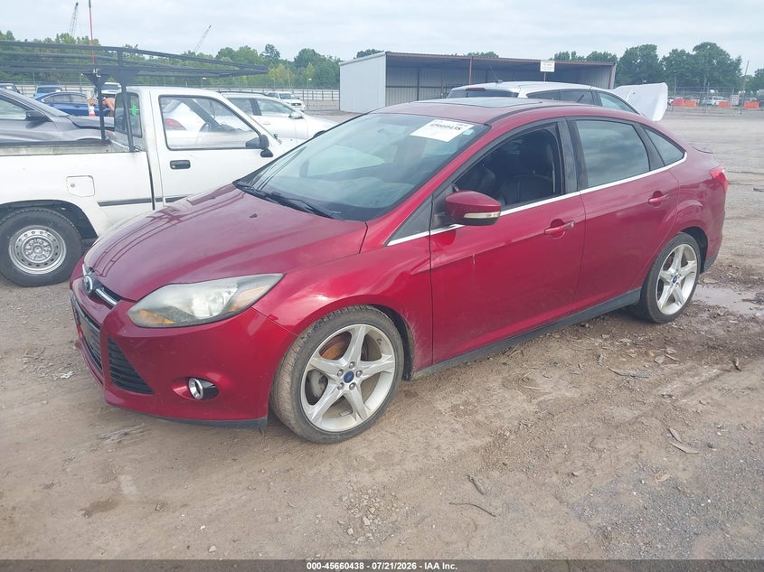 Vin: 1fadp3j25dl369378, lot: 46159011, ford focus titanium 20132