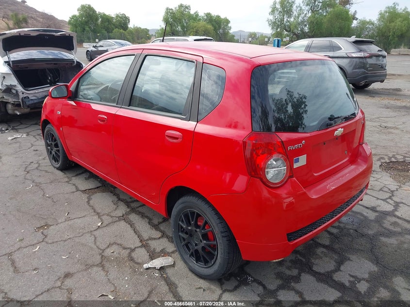 2009 CHEVROLET AVEO auction photo 3