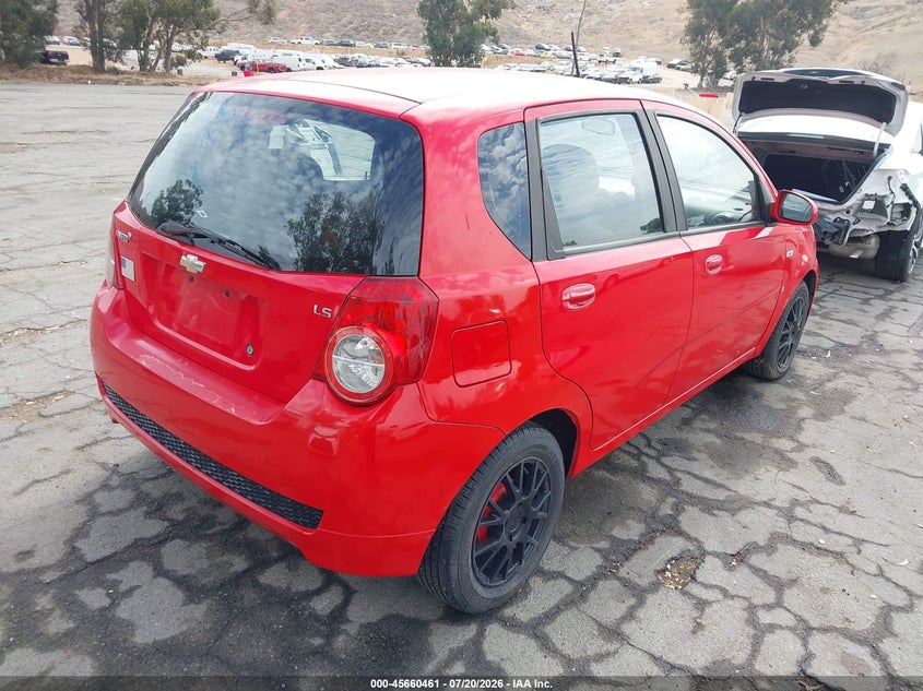 2009 CHEVROLET AVEO auction photo 4