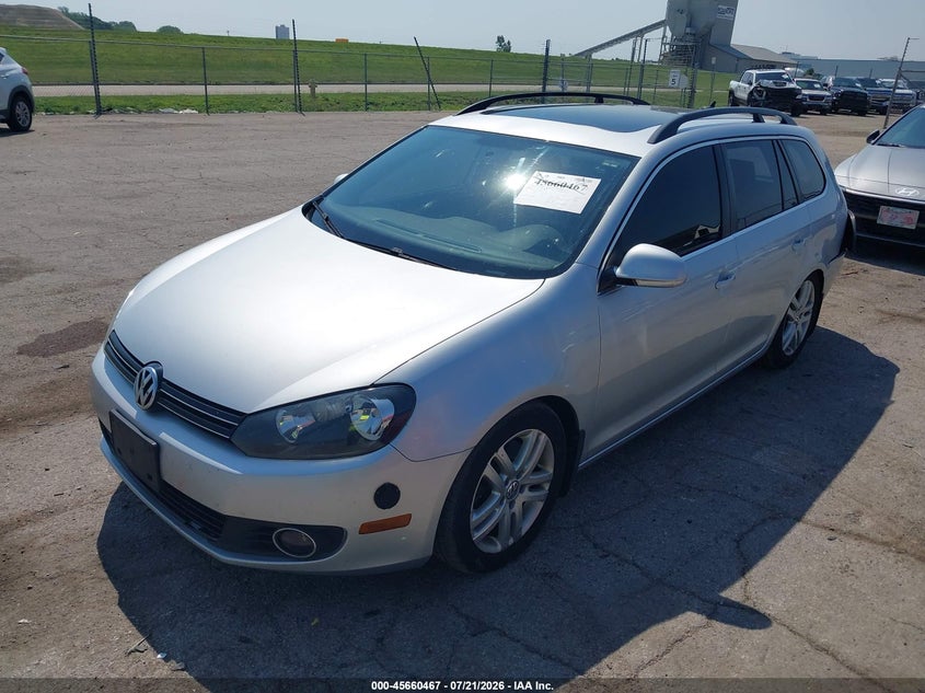 2011 Volkswagen Jetta Sportwagen 2.0L Tdi VIN: 3VWPL7AJ1BM642813 Lot: 45660467