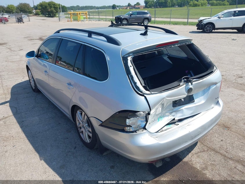 2011 Volkswagen Jetta Sportwagen 2.0L Tdi VIN: 3VWPL7AJ1BM642813 Lot: 45660467
