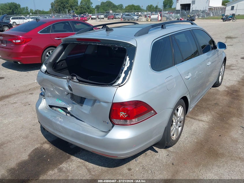 2011 Volkswagen Jetta Sportwagen 2.0L Tdi VIN: 3VWPL7AJ1BM642813 Lot: 45660467