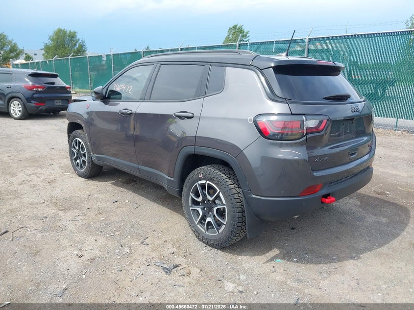Vin: 3c4njddn8rt140992, lot: 46159044, jeep compass trailhawk 4x4 20243