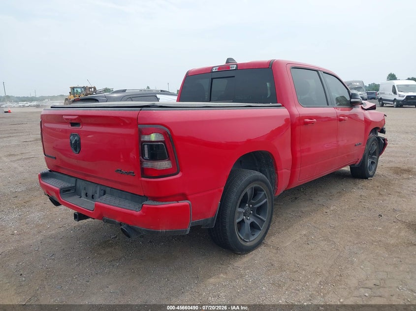 Vin: 1c6srfft8mn622283, lot: 46159062, ram 1500 big horn  4x4 5'7 box 20214