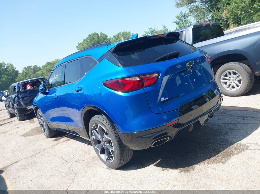 2020 Chevrolet Blazer Awd Rs VIN: 3GNKBKRSXLS673188 Lot: 45660501