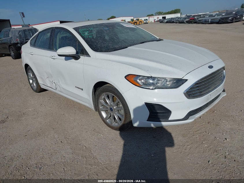 Vin: 3fa6p0lu3kr118251, lot: 46159092, ford fusion hybrid se 20191
