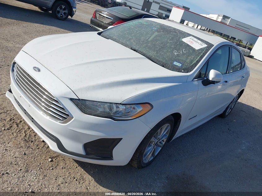 Vin: 3fa6p0lu3kr118251, lot: 46159092, ford fusion hybrid se 20192