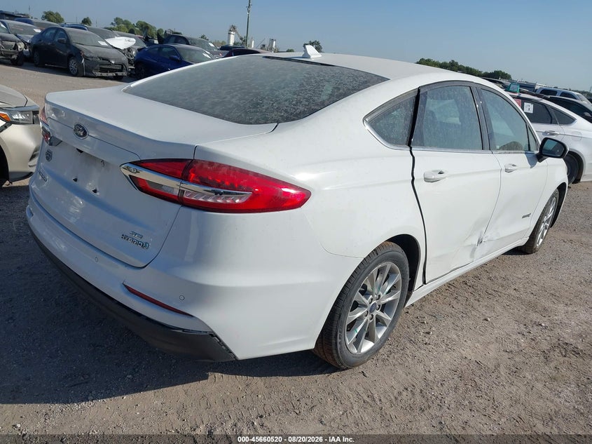 Vin: 3fa6p0lu3kr118251, lot: 46159092, ford fusion hybrid se 20194