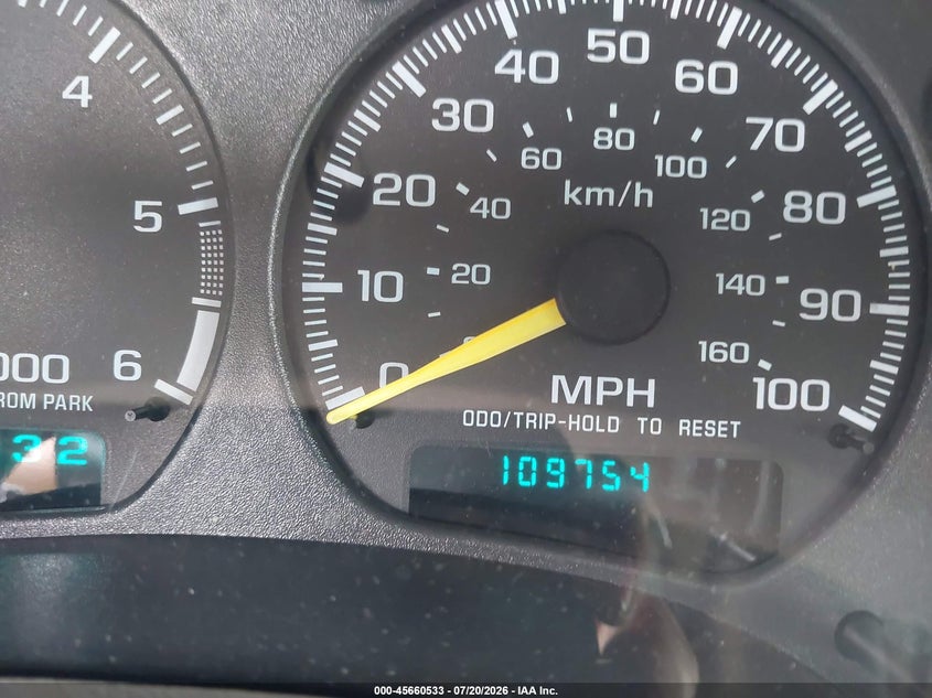 2000 Chevrolet Blazer VIN: LOT-1-45660533 Lot: 45660533