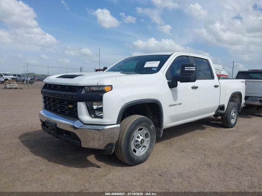 2022 Chevrolet Silverado, Rear, IAAI, VIN 1GC4YLE77NF194063 — photo 2