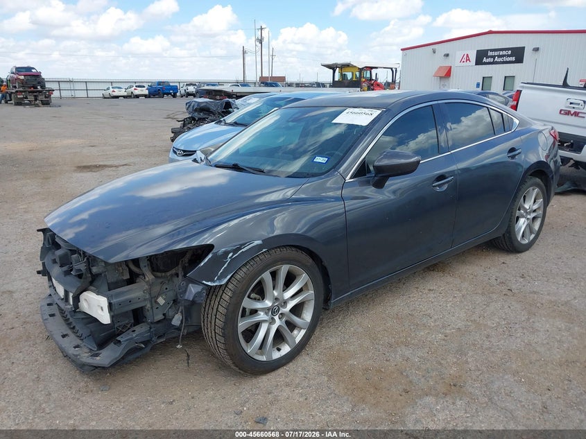 Vin: jm1gj1t56g1437045, lot: 46159139, mazda mazda6 i touring 20162
