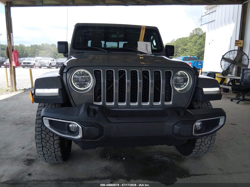 2021 Jeep Gladiator Overland 4X4 VIN: 1C6HJTFG1ML534609 Lot: 45660579