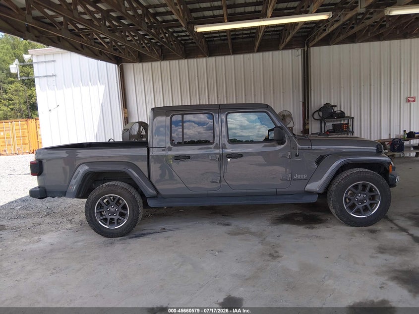 2021 Jeep Gladiator Overland 4X4 VIN: 1C6HJTFG1ML534609 Lot: 45660579