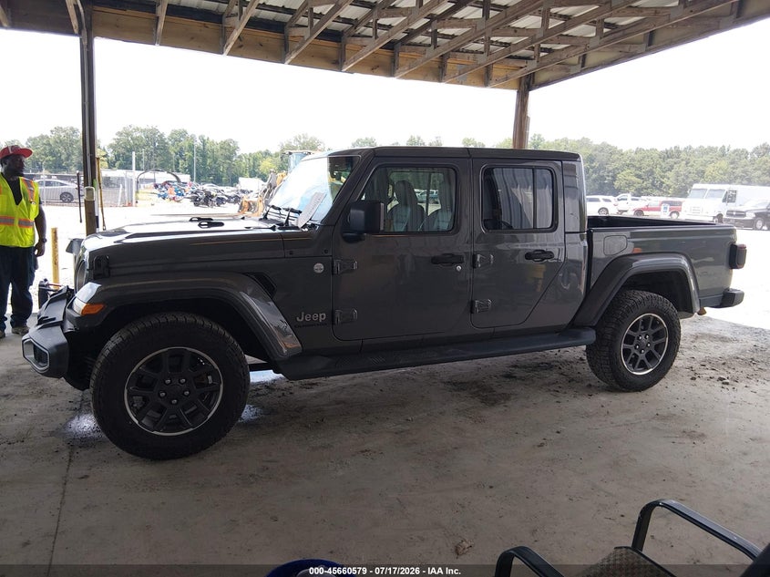 2021 Jeep Gladiator Overland 4X4 VIN: 1C6HJTFG1ML534609 Lot: 45660579
