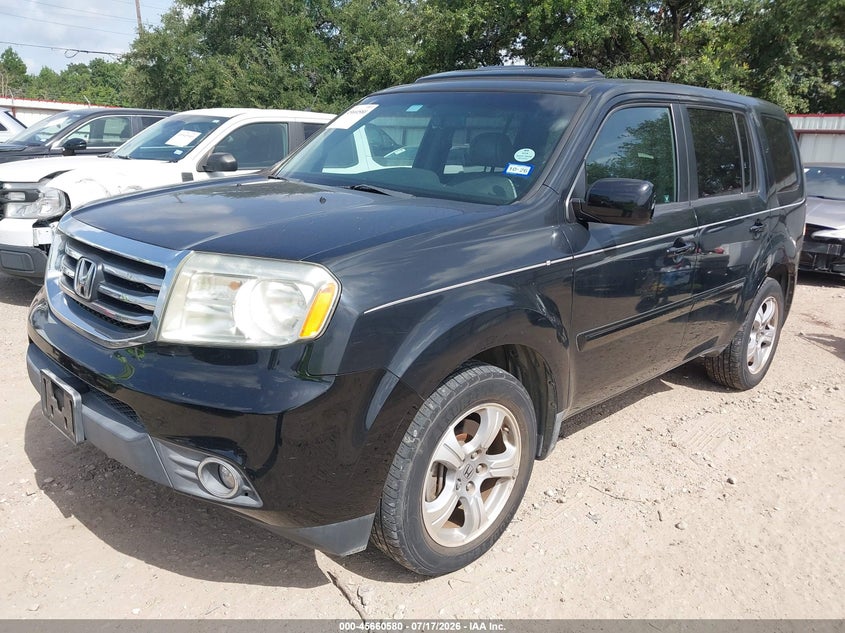 2012 Honda Pilot Ex-L 5FNYF3H53CB025323 photo 1