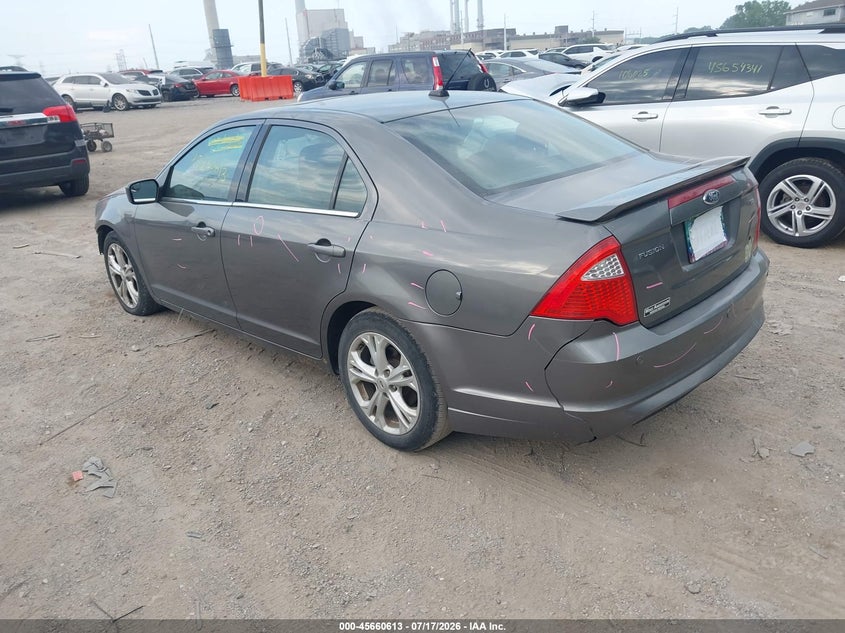 Vin: 3fahp0ha0cr332011, lot: 46159185, ford fusion se 20123
