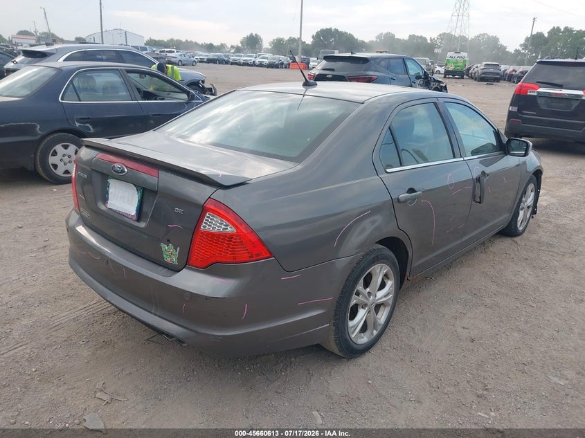 Vin: 3fahp0ha0cr332011, lot: 46159185, ford fusion se 20124