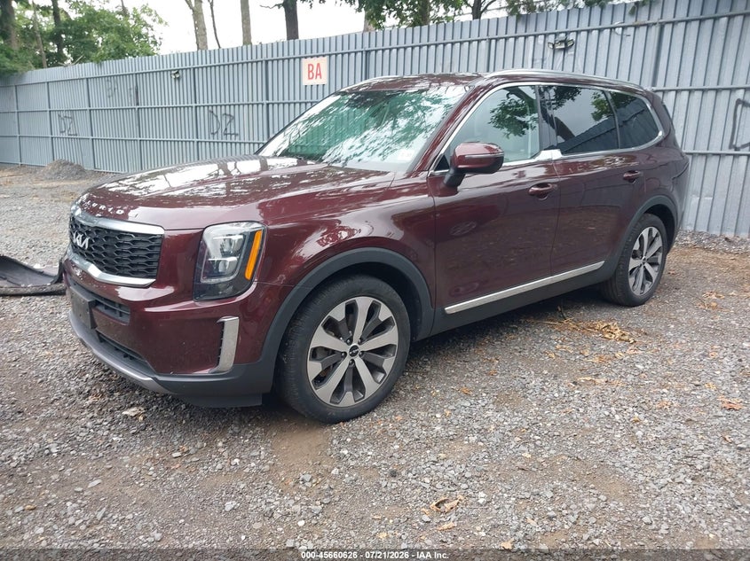 2022 Kia Telluride Ex VIN: 5XYP34HC6NG300767 Lot: 45660626
