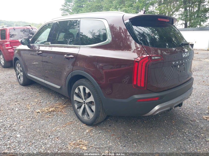 2022 Kia Telluride Ex VIN: 5XYP34HC6NG300767 Lot: 45660626