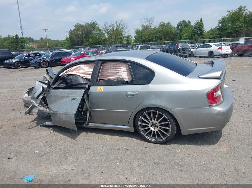 2006 Subaru Legacy 2.5Gt Limited/2.5Gt Spec.b VIN: 4S3BL676166206771 Lot: 45660633