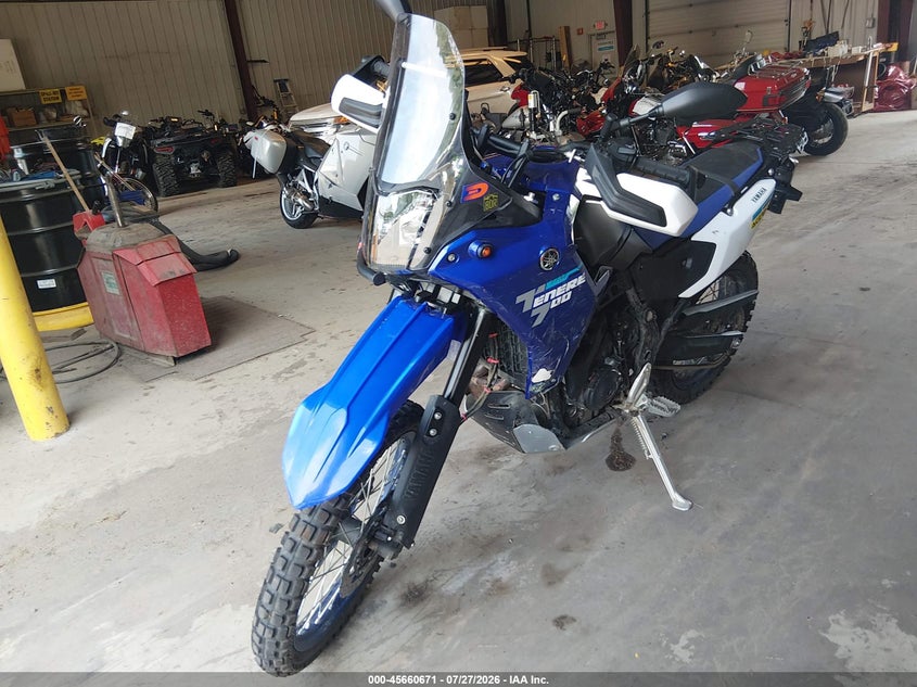 2025 YAMAHA XTZ690 auction photo 2