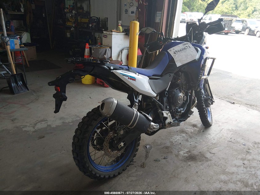 2025 YAMAHA XTZ690 auction photo 4