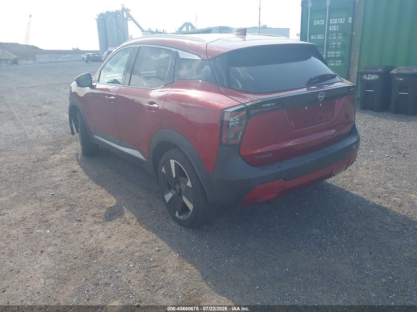 NISSAN KICKS 2025 VIN 3N8AP6DD9SL432015