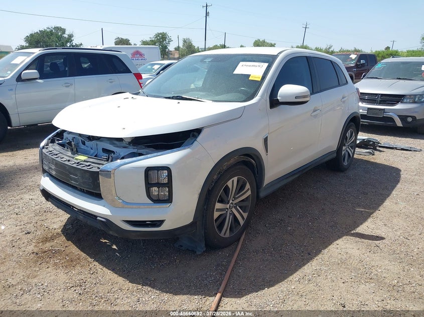 Vin: ja4apvau4mu019772, lot: 46159264, mitsubishi outlander sport 2.0 se 2wd 20212